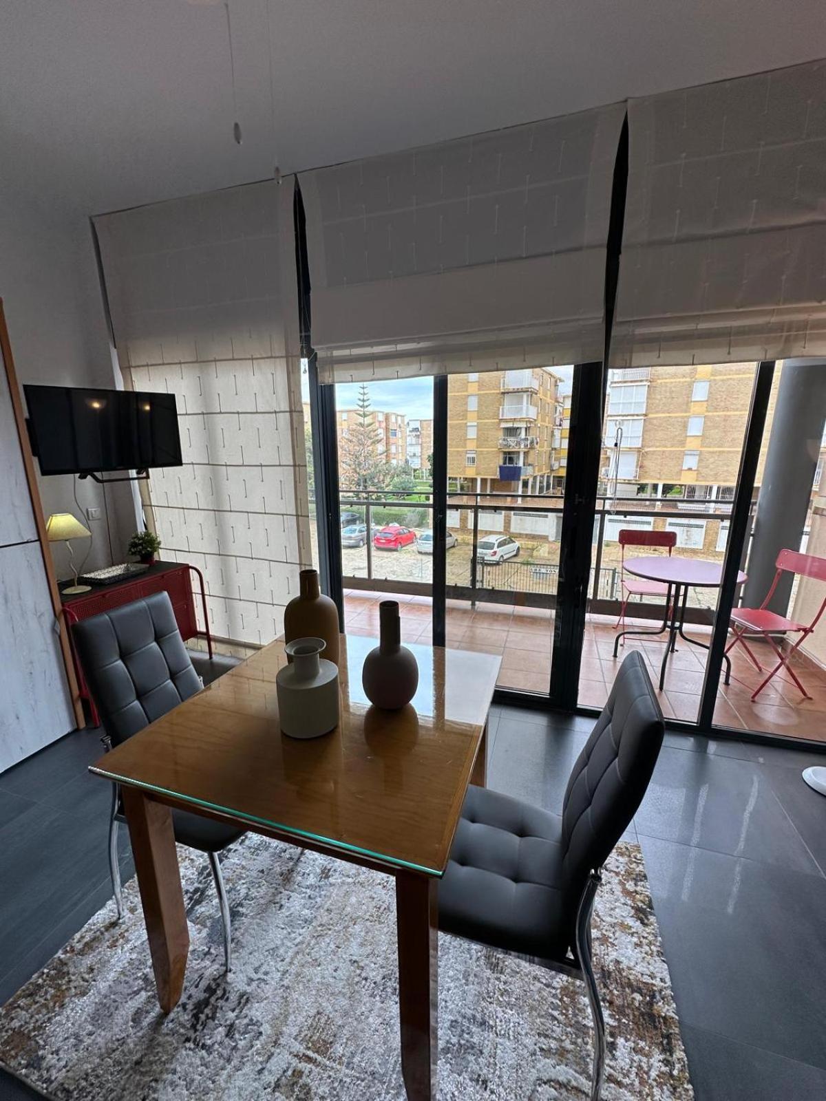 Estudio Con Piscina Y Garaje A 100 Mtr De La Playa Isla Cristina Eksteriør billede